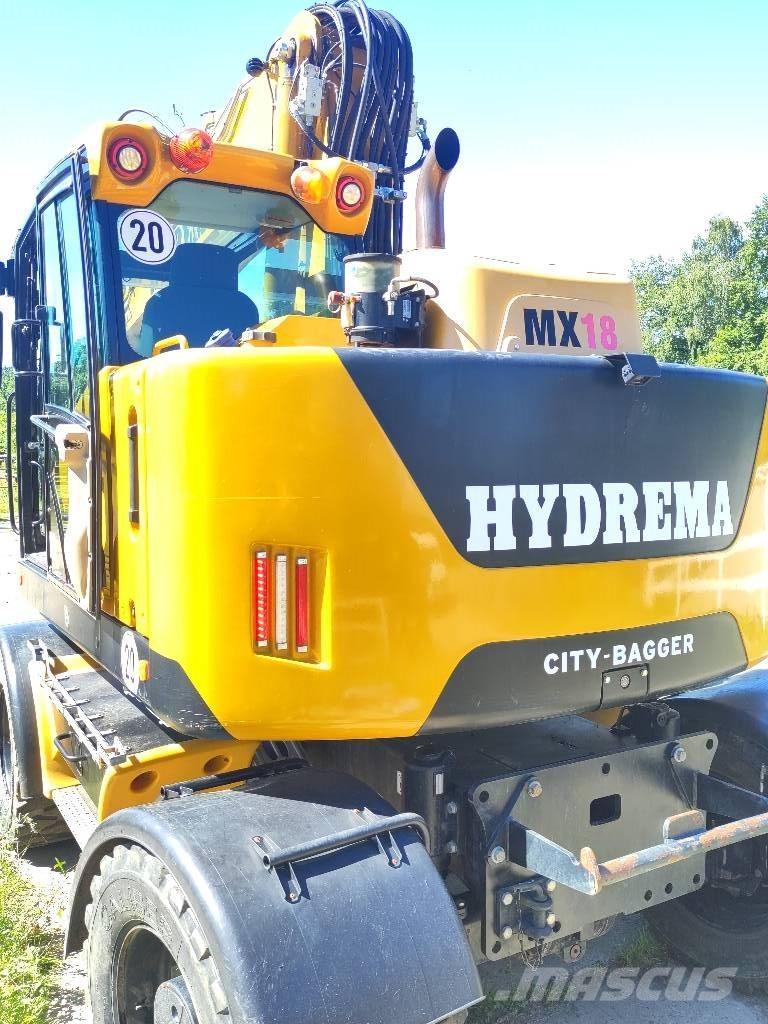 Hydrema MX 18 Bageri na kotačima