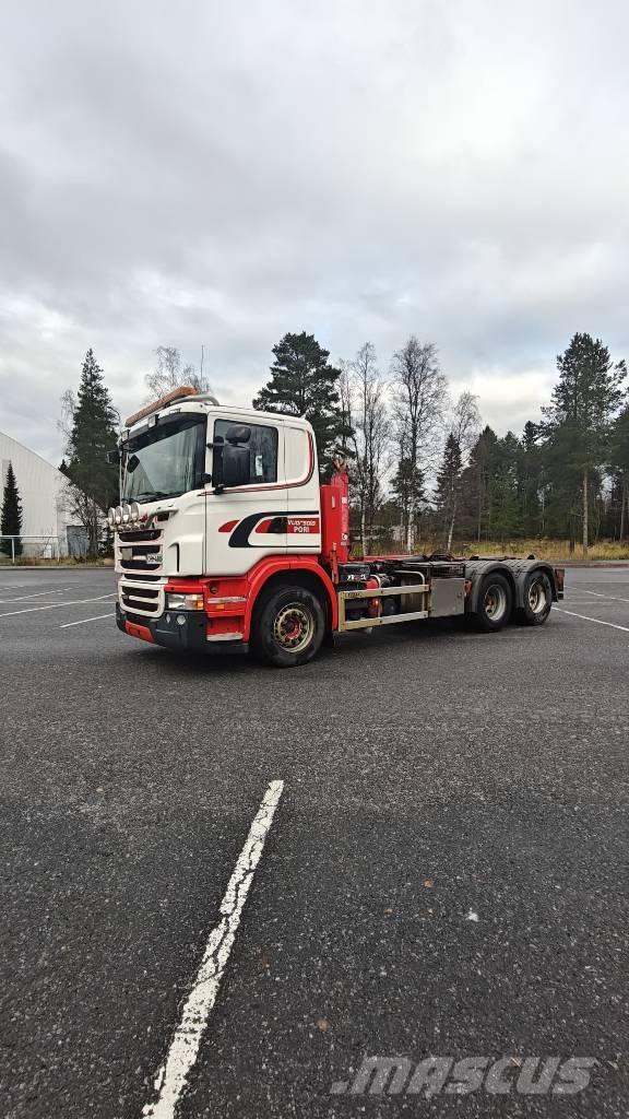 Scania G 440 Rol kiper kamioni s kukama za dizanje