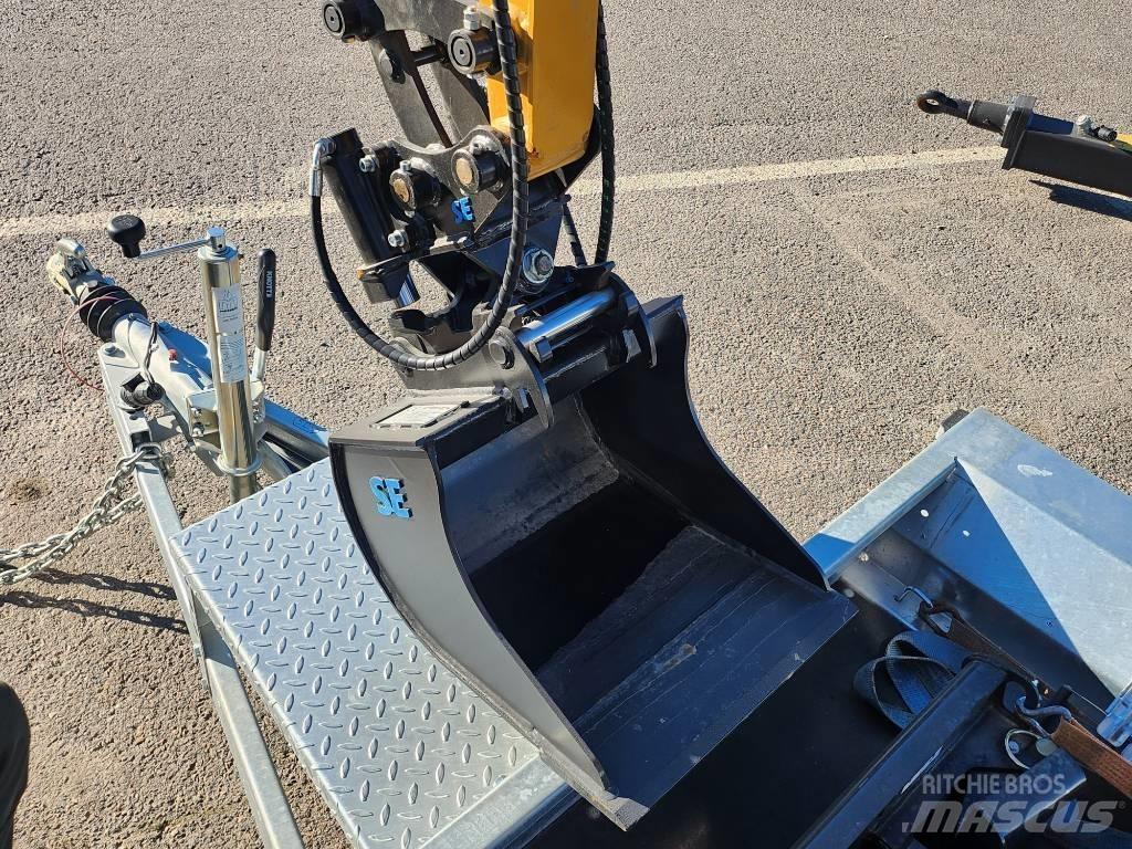 Sany 1.8 T Med Släp Mini bageri <7t