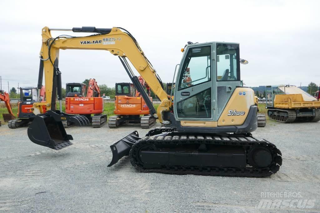 Yanmar SV 100-1 Bageri gusjeničari