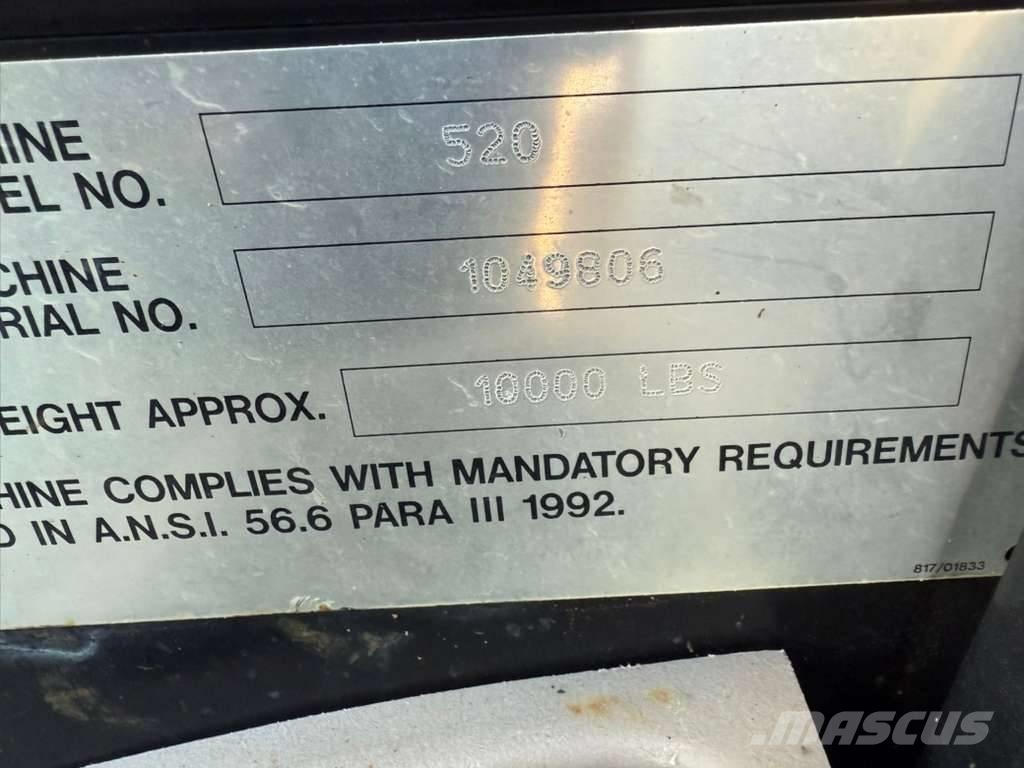 JCB 520 Teleskopski viličari