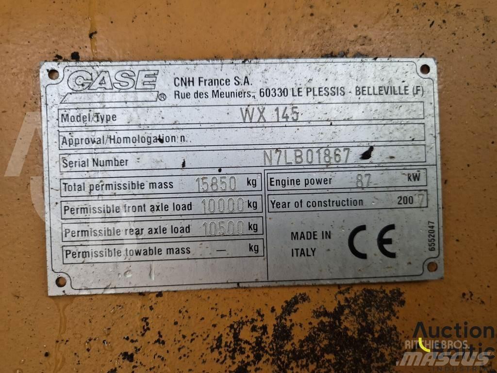 CASE WX 145 Bageri na kotačima