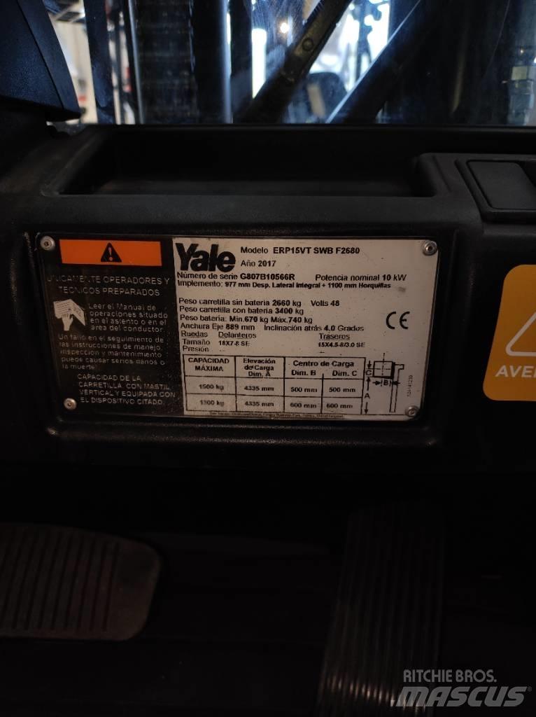 Yale ERP15VT SWB Električni viličari