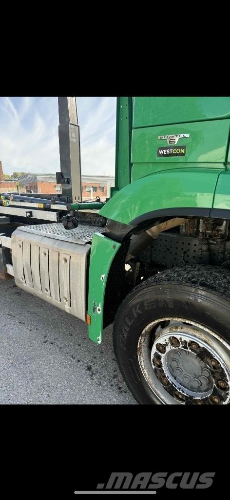 Mercedes-Benz Actros Rol kiper kamioni s kukama za dizanje