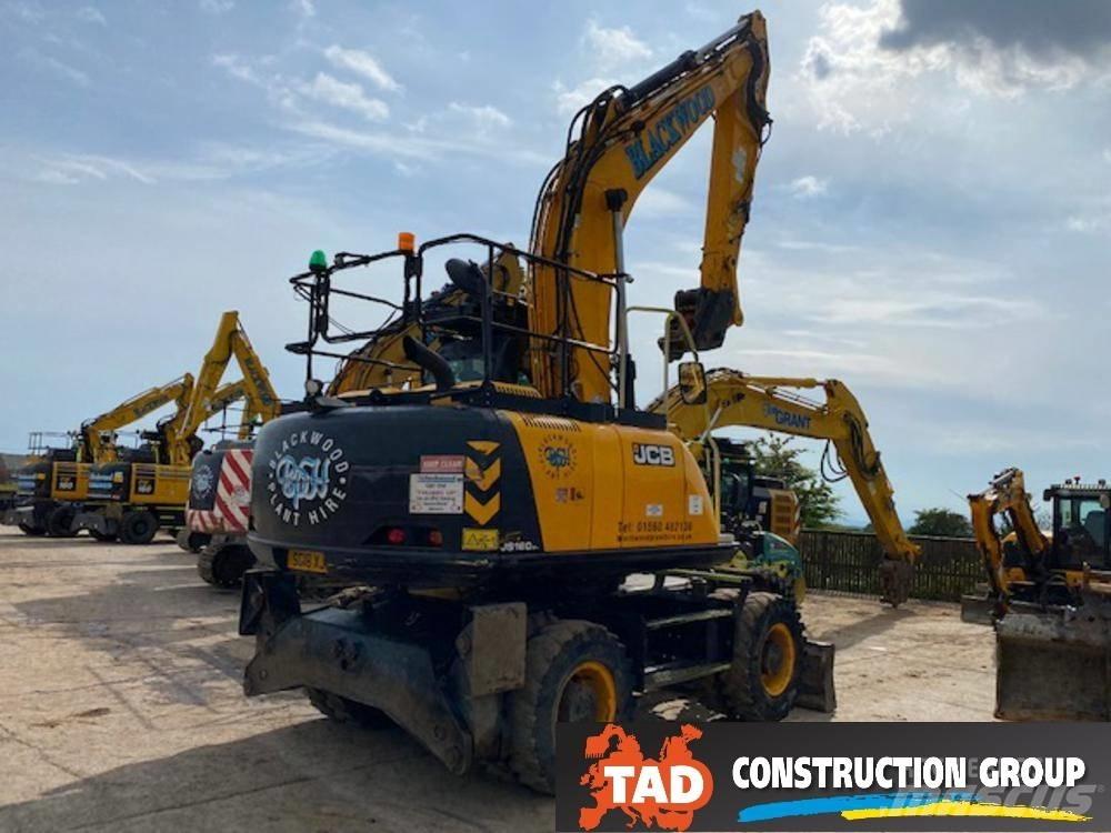 JCB JS 160 W Bageri na kotačima