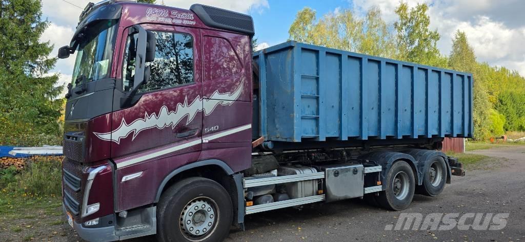 Volvo FH 13 540 Rol kiper kamioni s kukama za dizanje