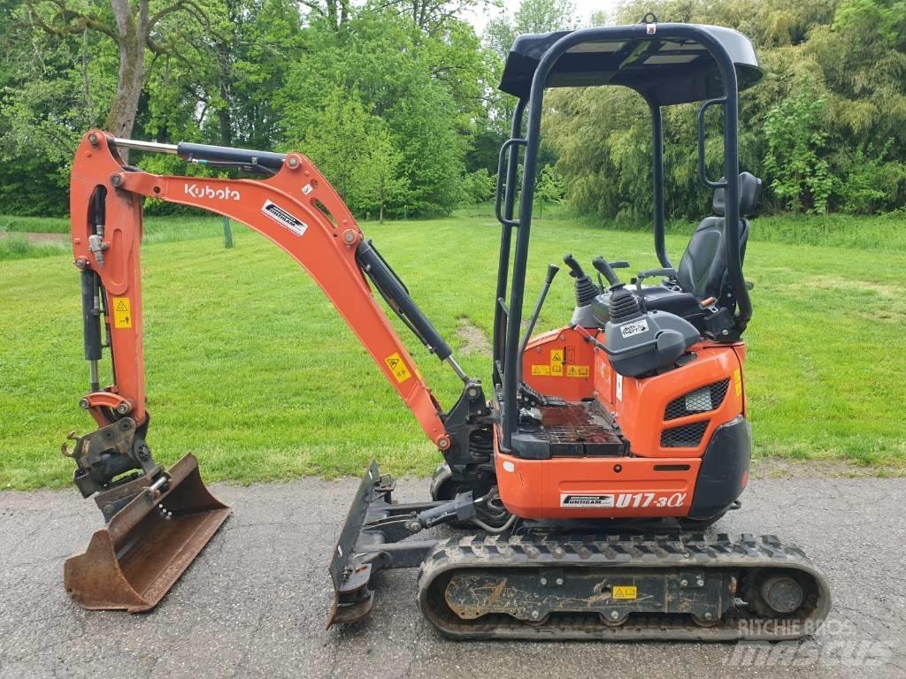 Kubota U 17-3a Mini bageri <7t
