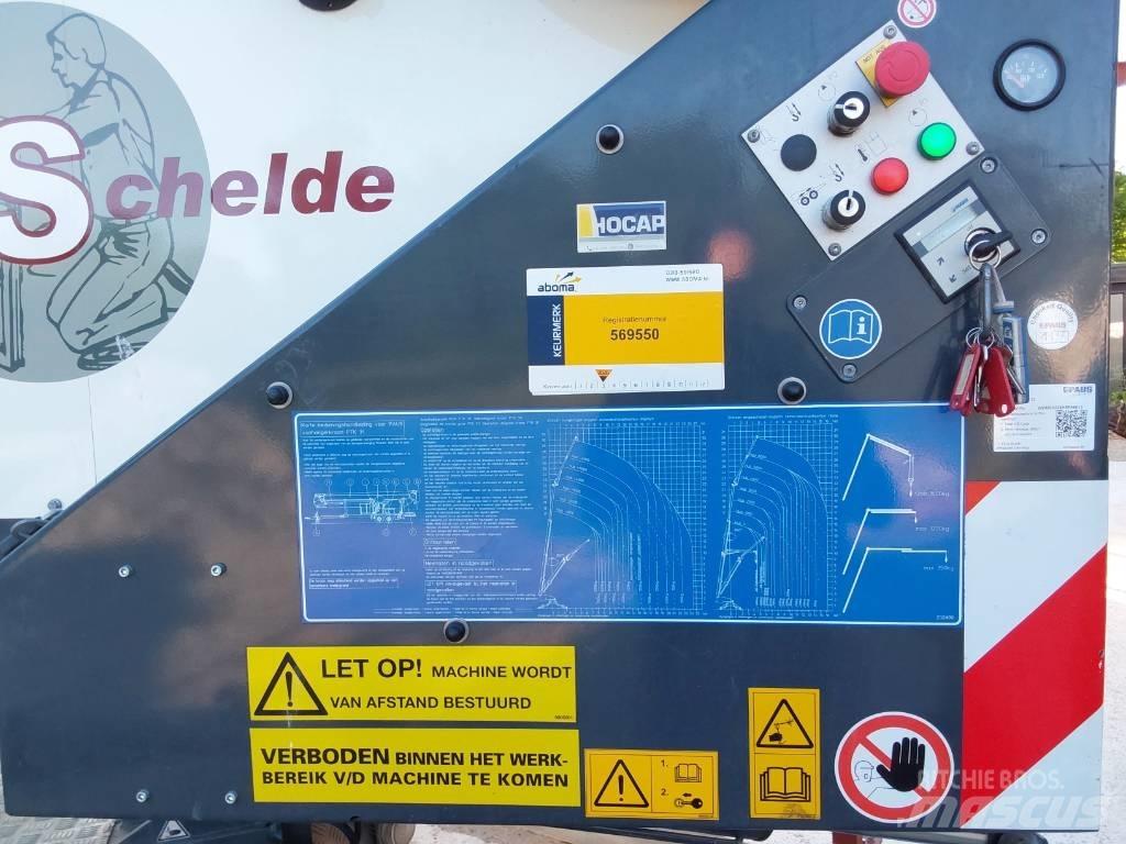 Paus PTK 31 Rabljene dizalice za težak teren