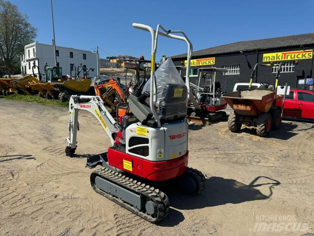Takeuchi TB 210 R Mini bageri <7t