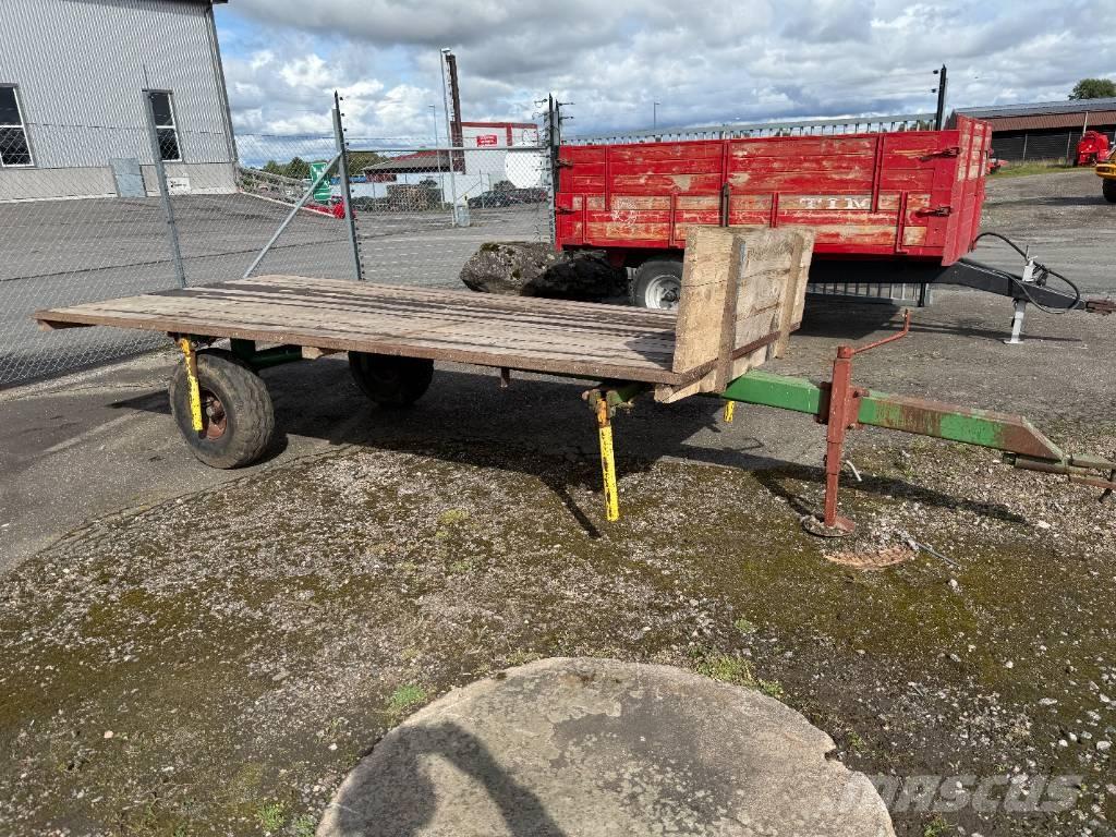 Skogskärra med flak Ostale prikolice