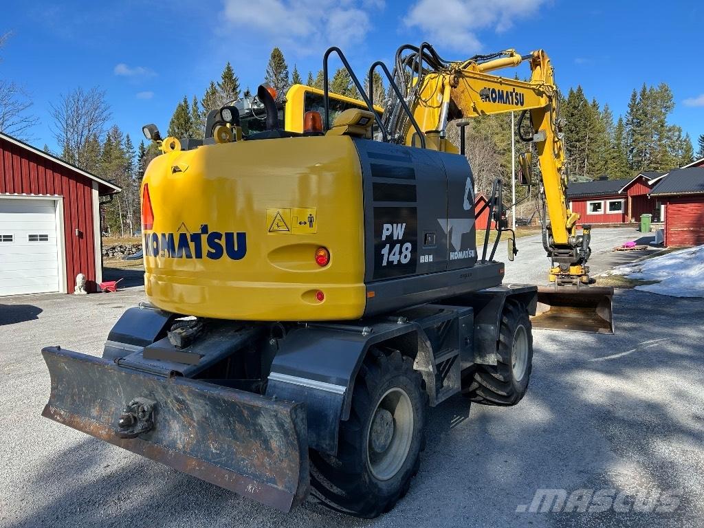 Komatsu PW 148-10 Bageri na kotačima