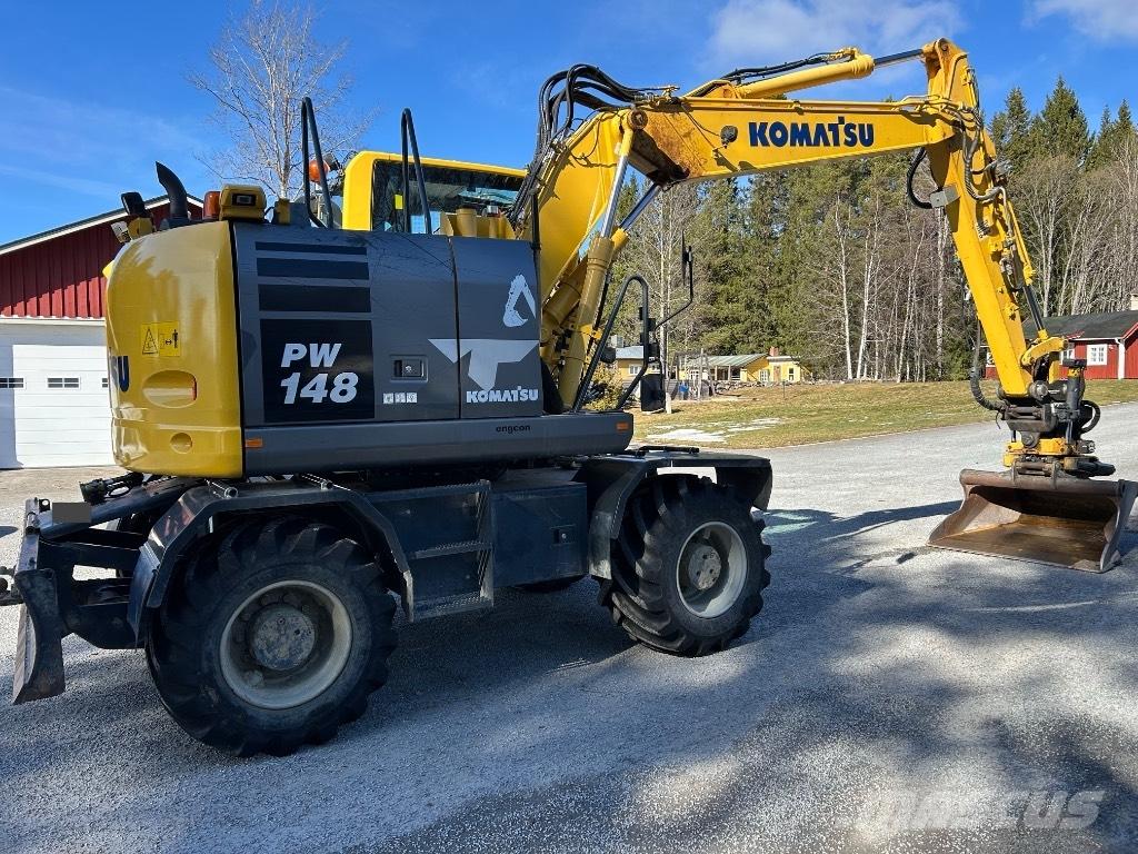 Komatsu PW 148-10 Bageri na kotačima