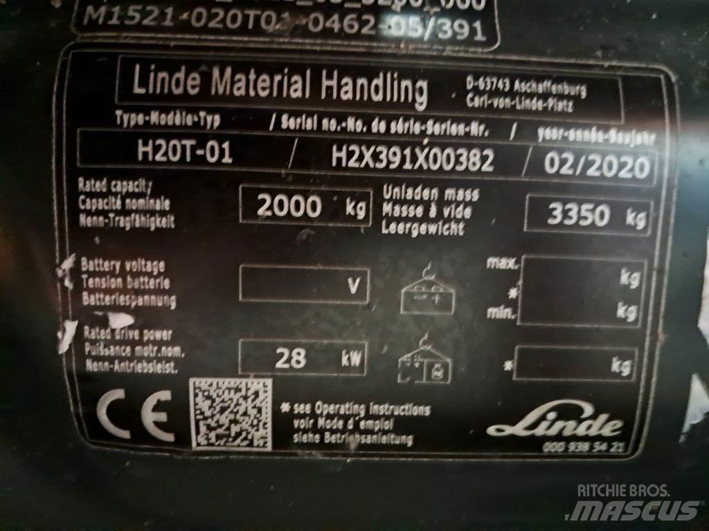 Linde H20T-01 Plinski viličari
