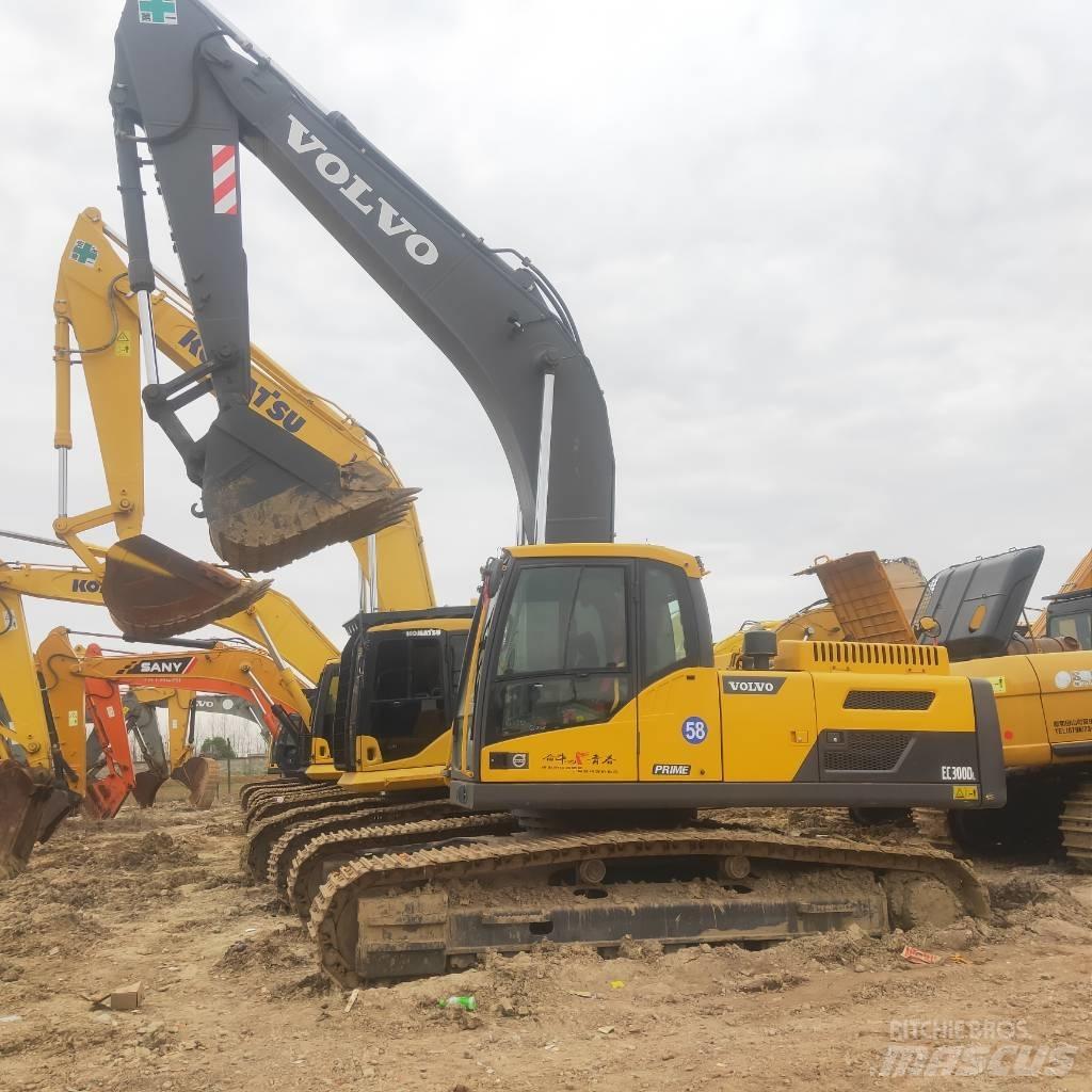 Volvo EC 300 D Bageri gusjeničari