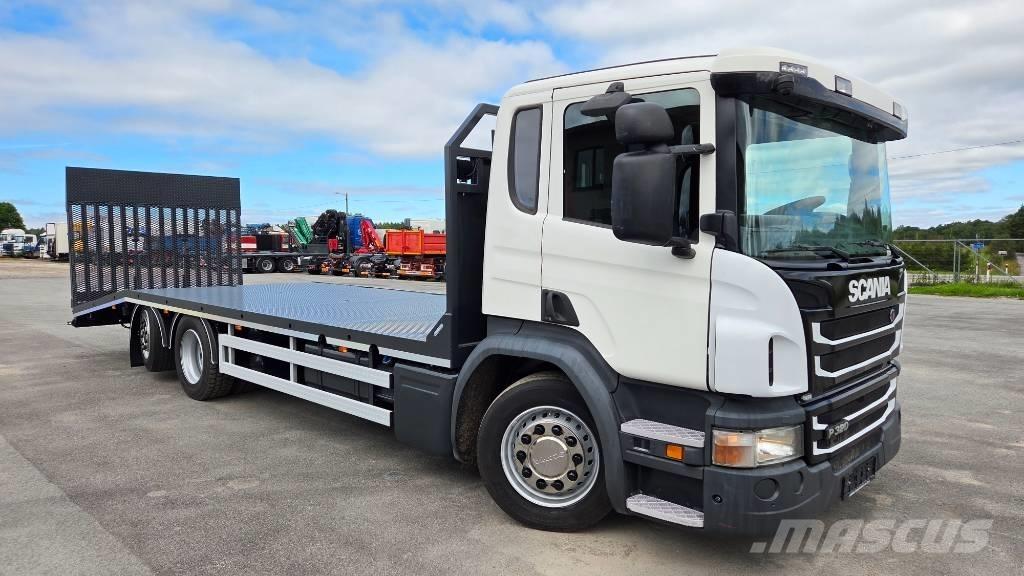 Scania P320 6X2*4 Kamioni s ravnim pločom / vitlom