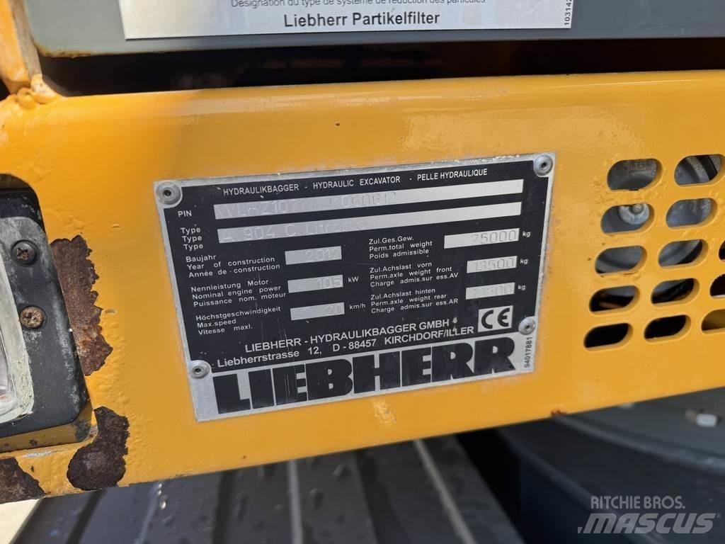 Liebherr A 904 C Bageri za manipuliranje materijalom / otpadom