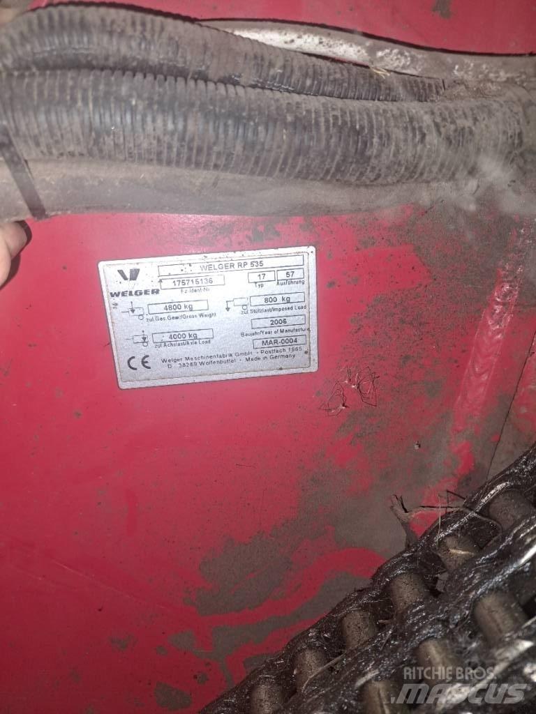 Welger RP535 Rolo balirke
