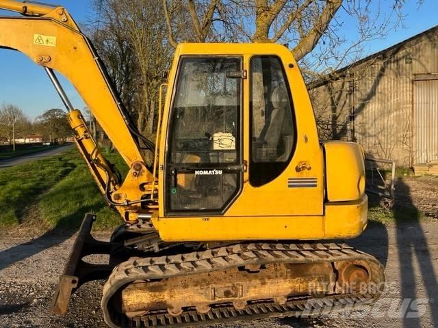 Komatsu PC 75R Midi bageri 7t – 12t