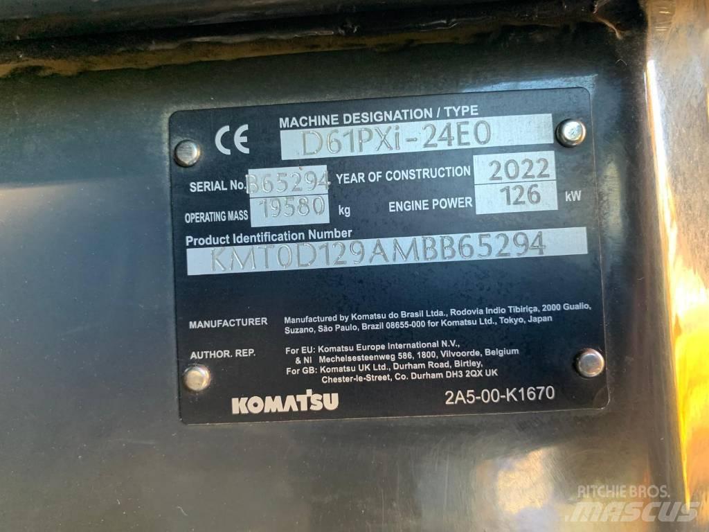 Komatsu D61PXi-24E0 Buldožeri gusjeničari