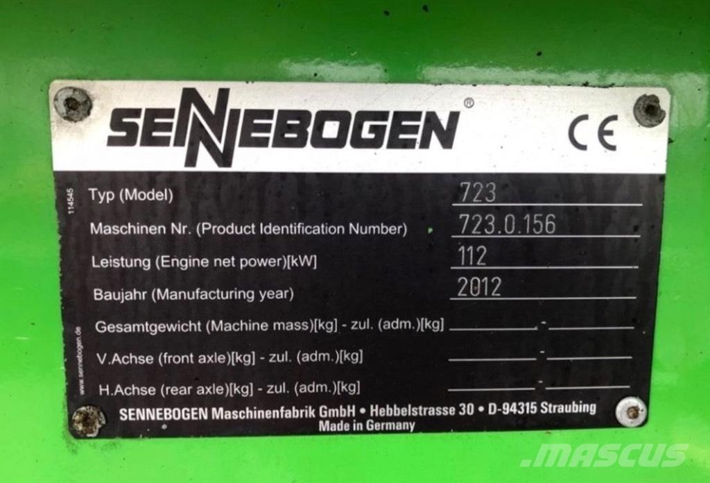 Sennebogen 723 Utovarivači na kotačima