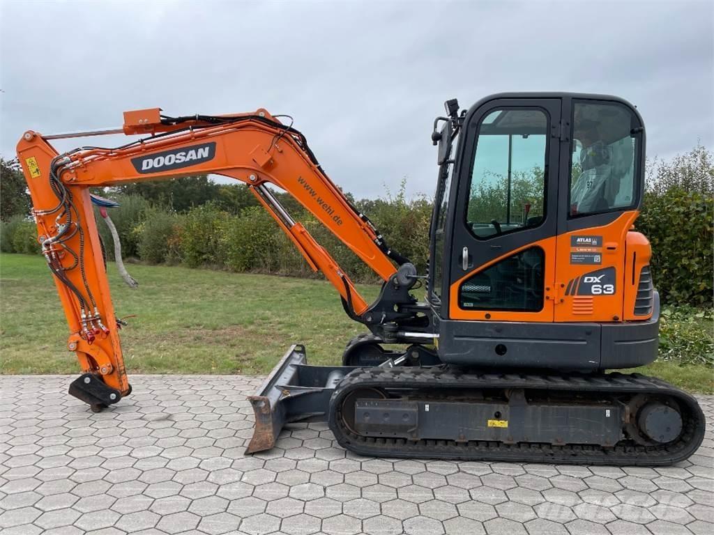 Doosan DX63-3 Mini bageri <7t