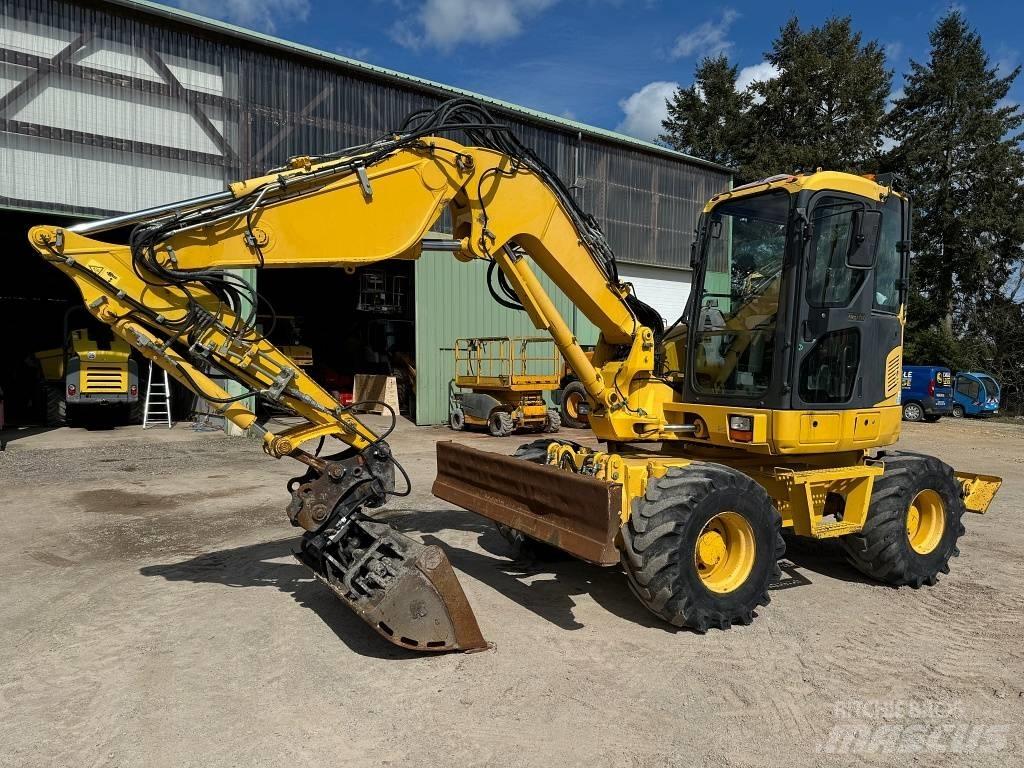 Komatsu PW 98 MR-8 Bageri na kotačima