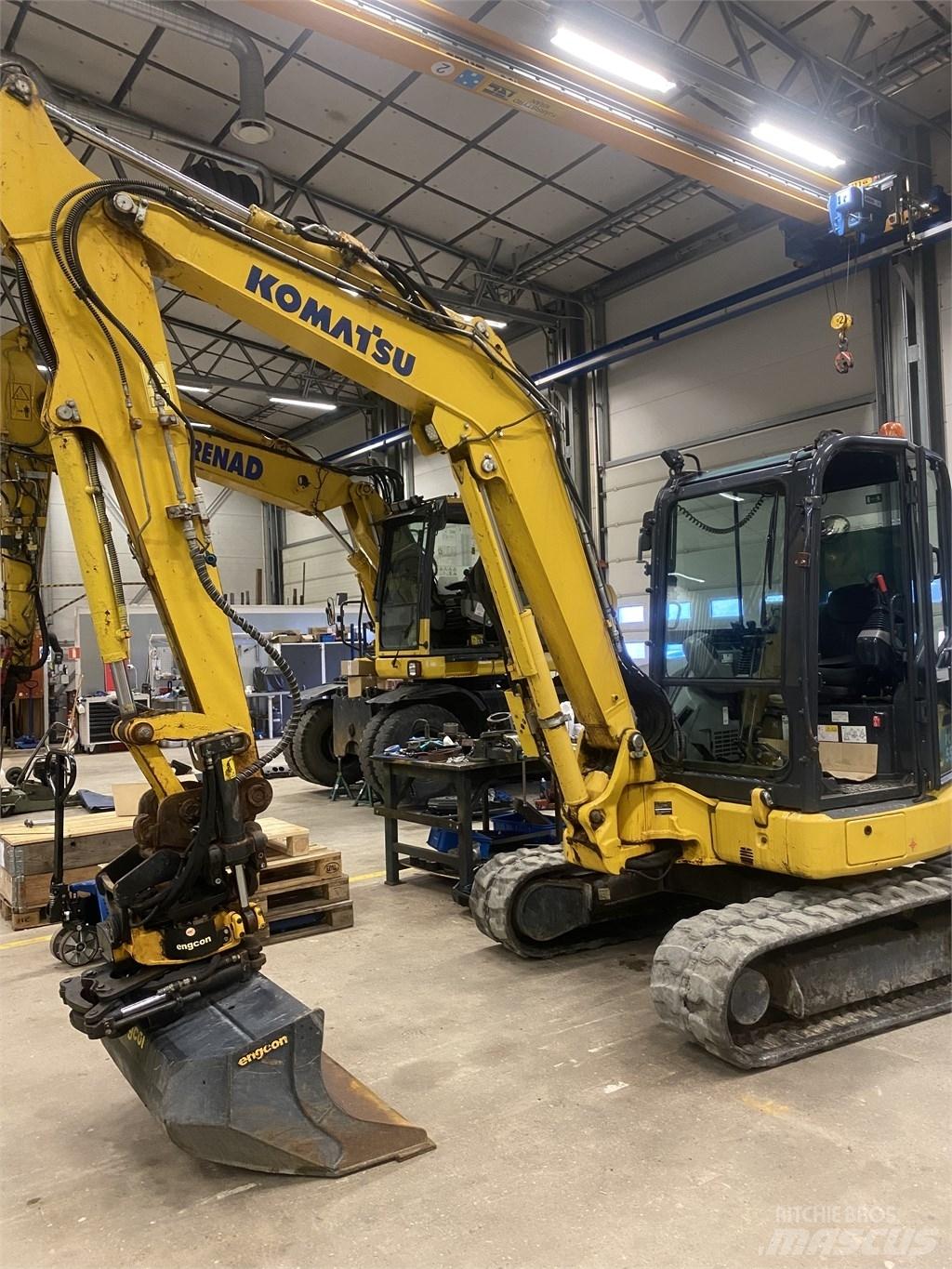 Komatsu PC55MR-5 Mini bageri <7t
