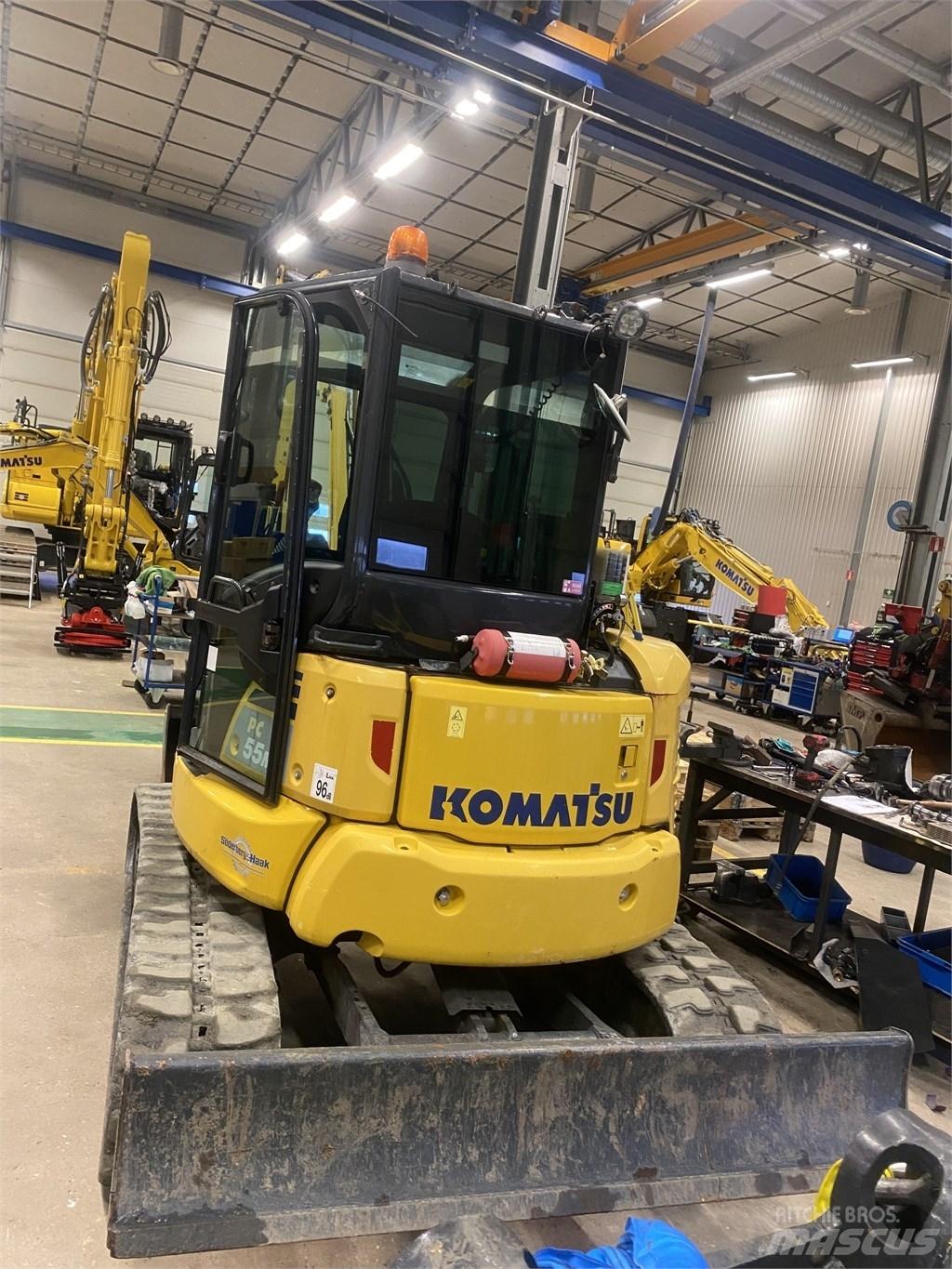 Komatsu PC55MR-5 Mini bageri <7t