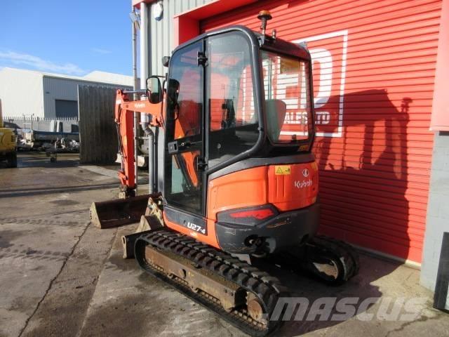 Kubota U 27-4 Mini bageri <7t