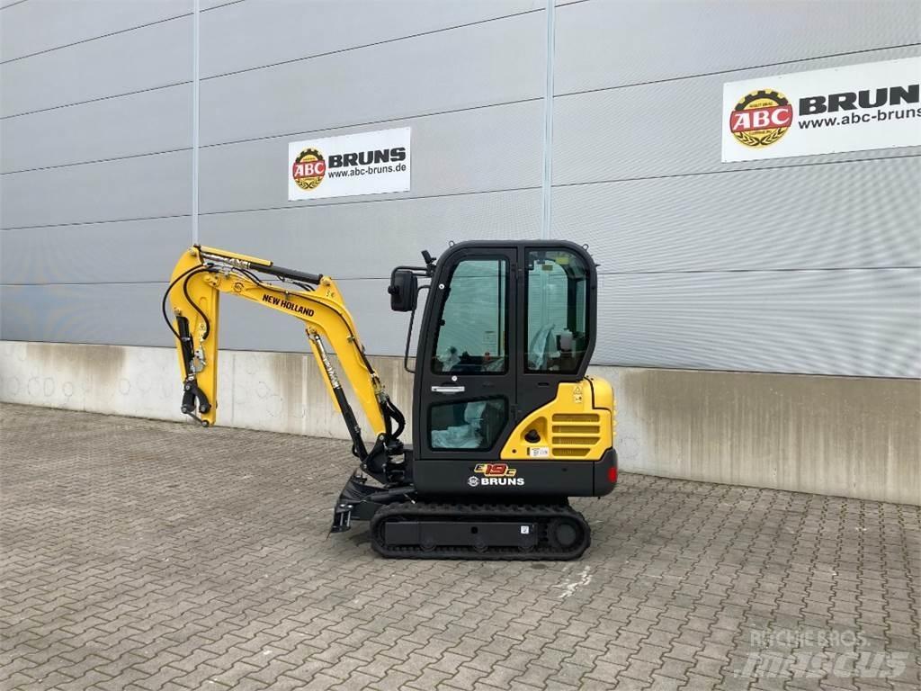 New Holland E 19C Mini bageri <7t
