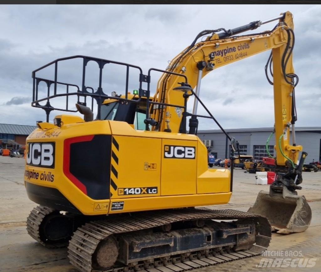 JCB 140X Steelwrist Bageri gusjeničari