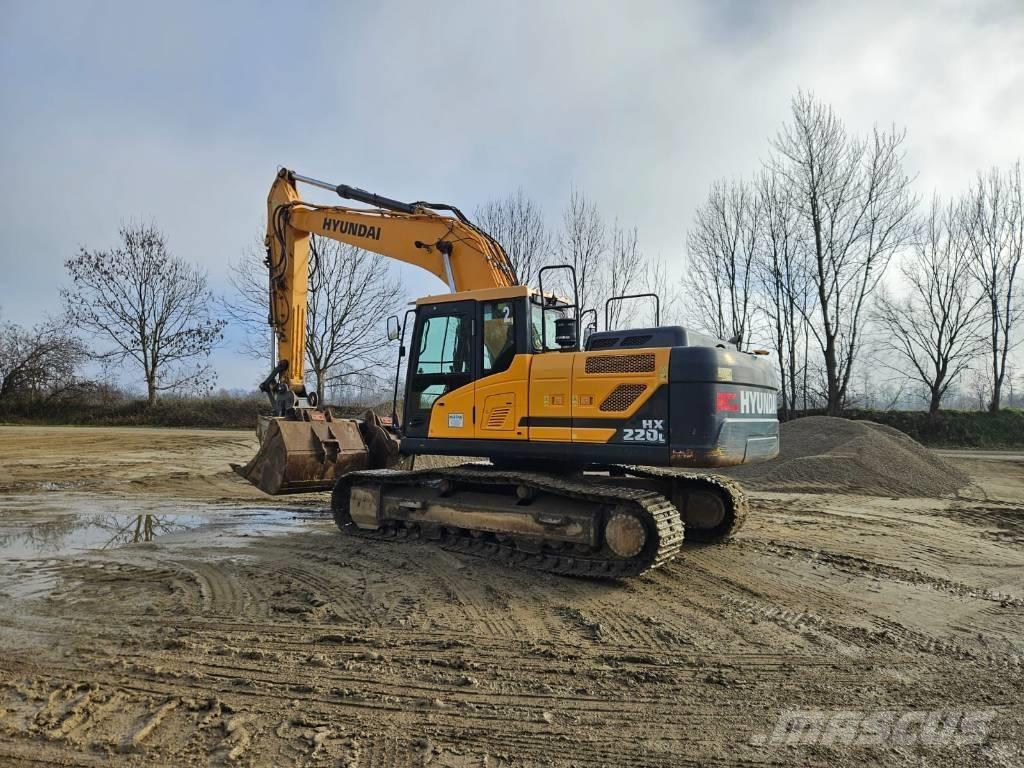 Hyundai HX 220 L Bageri gusjeničari