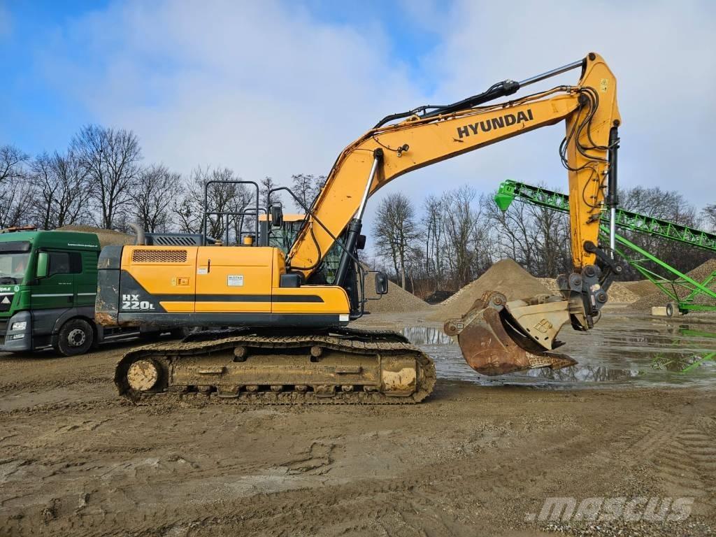 Hyundai HX 220 L Bageri gusjeničari
