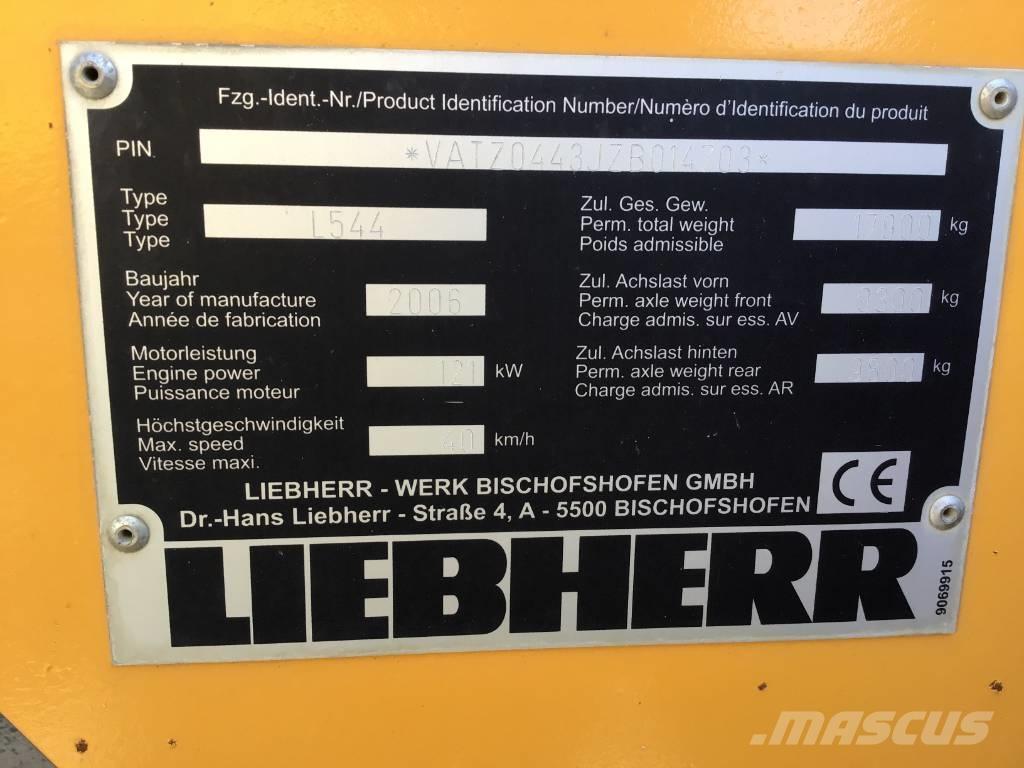 Liebherr L 544 Utovarivači na kotačima