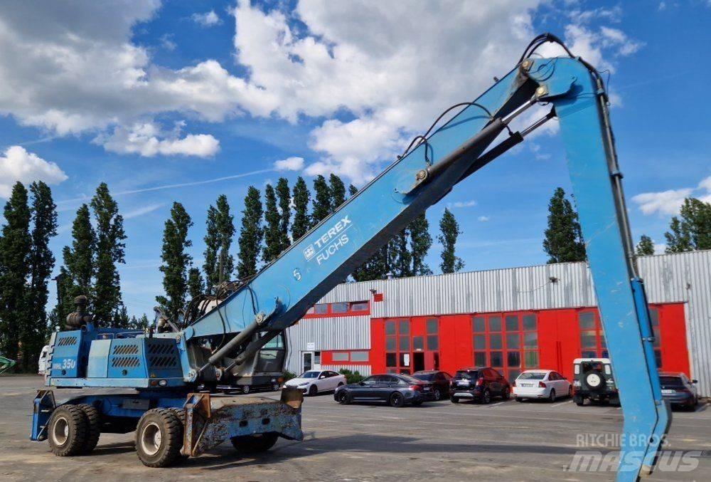 Terex Fuchs MHL 350 Bageri za manipuliranje materijalom / otpadom