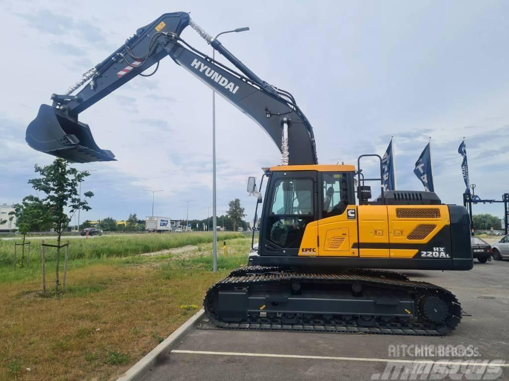 Hyundai HX220AL Bageri gusjeničari