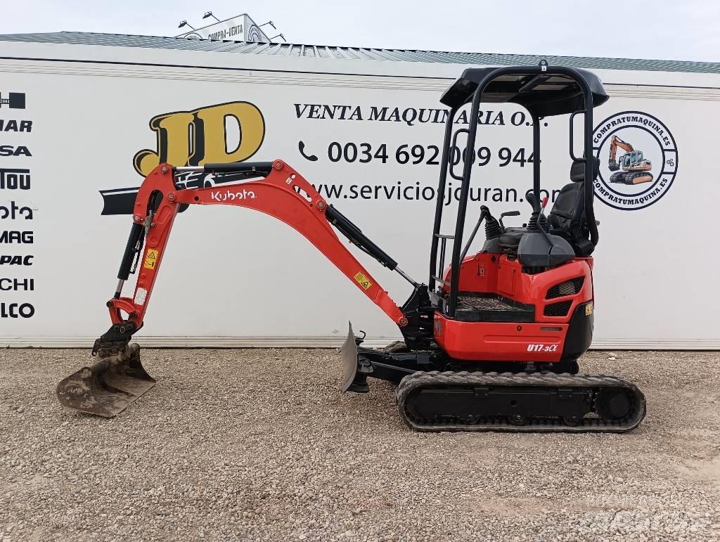 Kubota U 17-3 a Mini bageri <7t