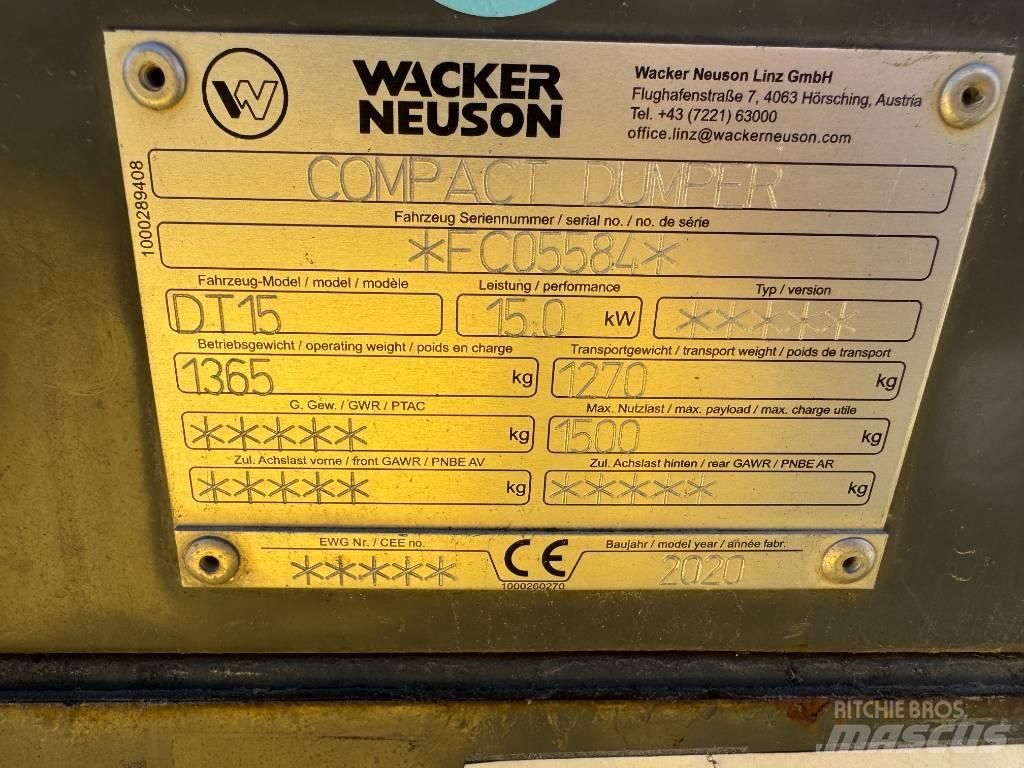 Wacker Neuson DT15 Demperi na gusjenice