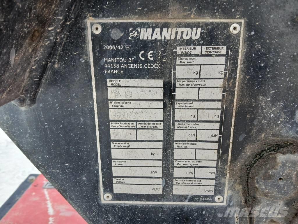 Manitou ManGo 12 Zglobne podizne platforme
