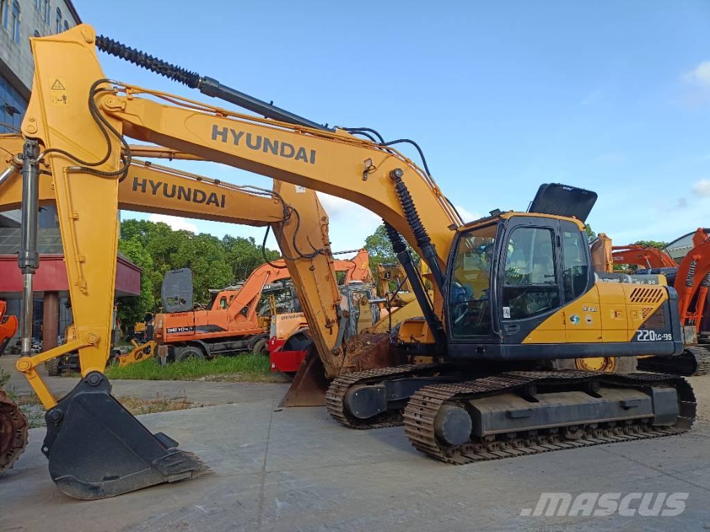 Hyundai R220LC-9S Bageri gusjeničari