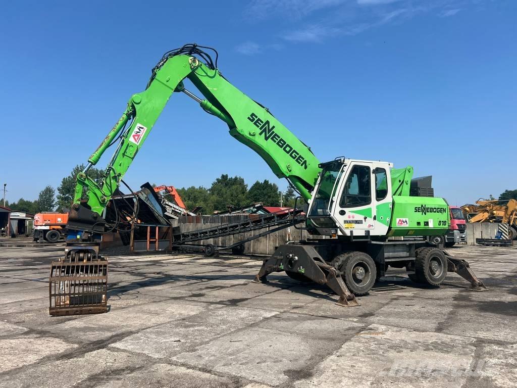 Sennebogen 818 Bageri za manipuliranje materijalom / otpadom
