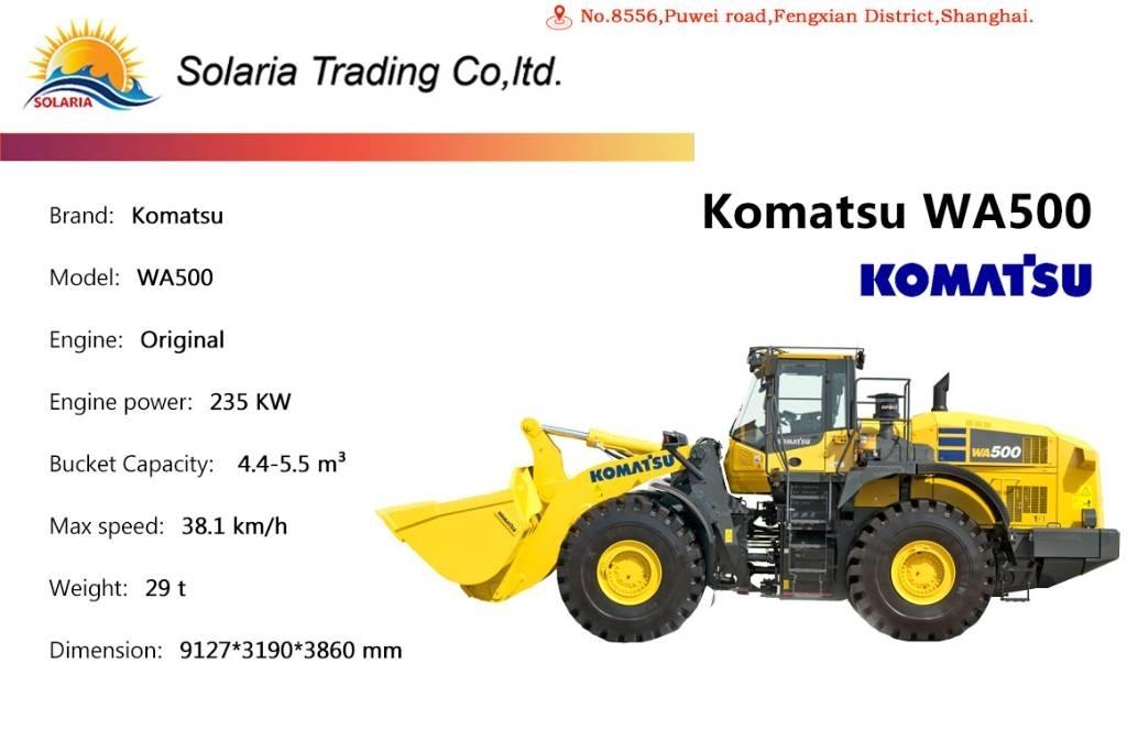 Komatsu WA 500 Utovarivači na kotačima