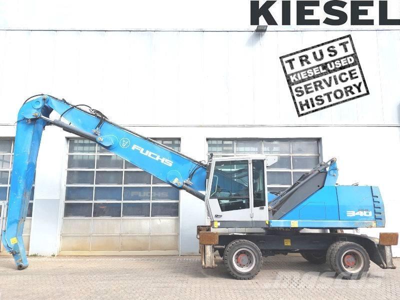 Fuchs MHL 340 E Bageri za manipuliranje materijalom / otpadom