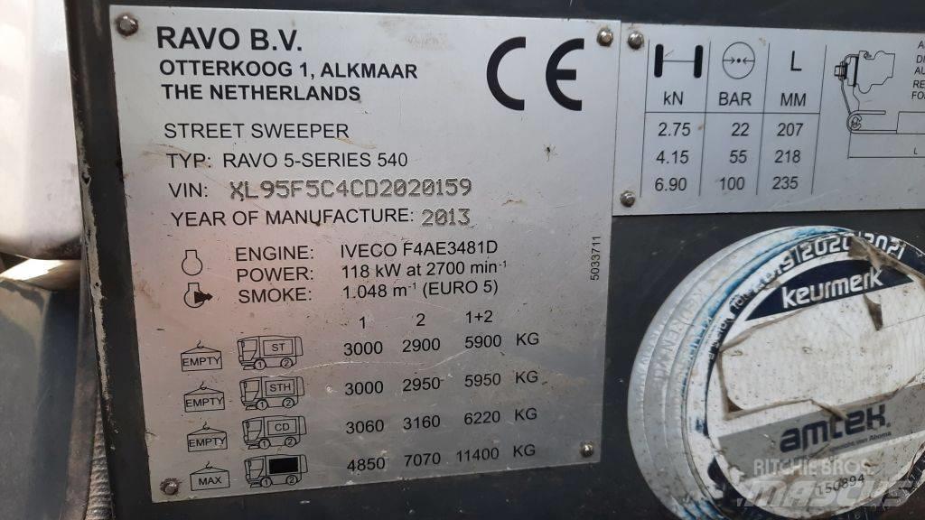 Ravo 540CD Strojevi za metenje