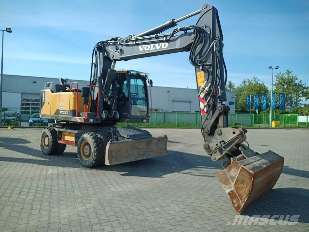 Volvo EW 180 E Bageri na kotačima