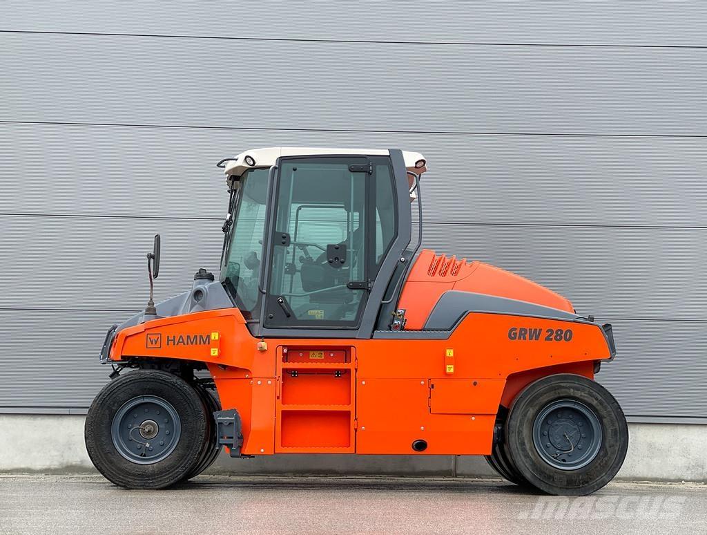 Hamm GRW 280-10 Gumeni valjci na kotačima