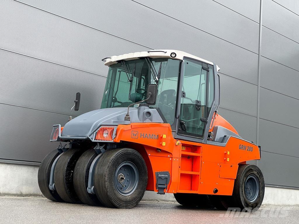 Hamm GRW 280-10 Gumeni valjci na kotačima