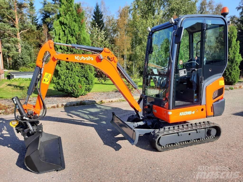 Kubota KX016-4 Mini bageri <7t