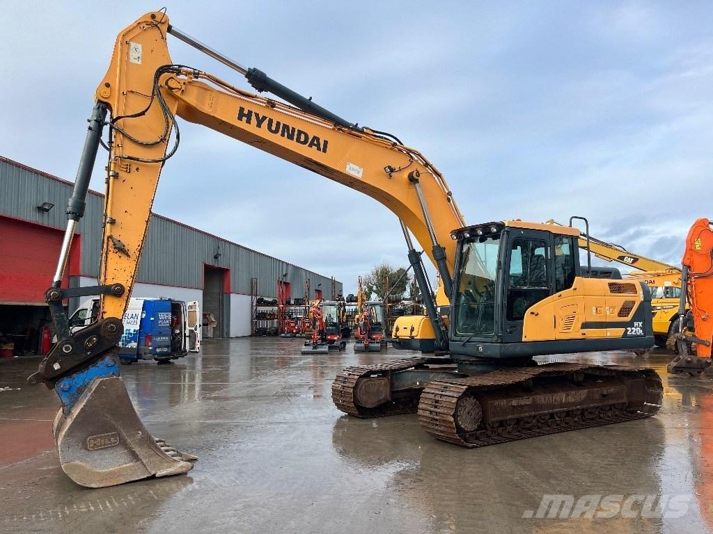 Hyundai HX 220 L Bageri gusjeničari