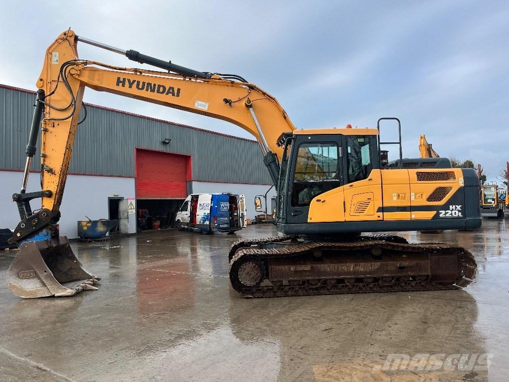 Hyundai HX 220 L Bageri gusjeničari